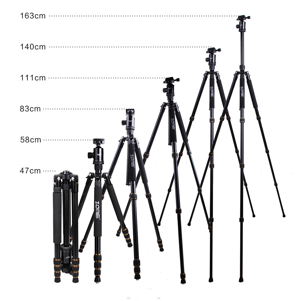 Aluminum Camera Tripod Stand with Monopod Function by HitMyNeed
