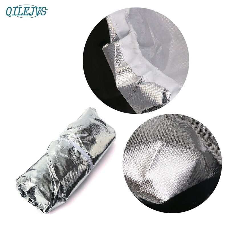 Aluminum Car Seat Sun Cover for Baby Seats by HitMyNeed