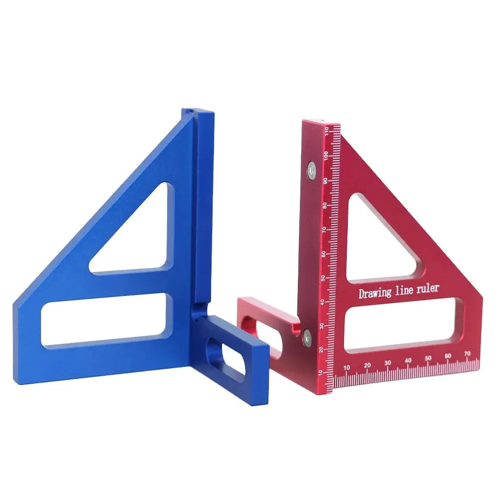 Aluminum Carpenter Square 3D Multi Angle Layout Ruler by HitMyNeed