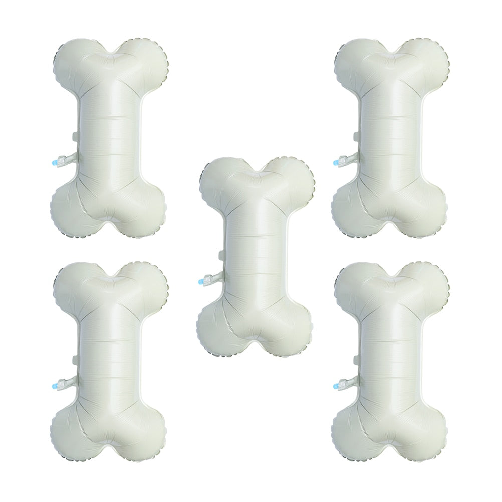 Aluminum Foil Bone Balloons, 5-Pack by HitMyNeed