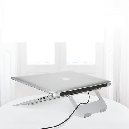 Aluminum Foldable Laptop Stand for 10-17" Devices by HitMyNeed