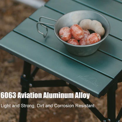 Aluminum Folding Camping Picnic Table, 40.5cm by HitMyNeed