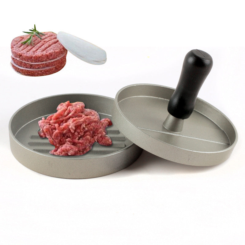 Aluminum Hamburger Patty Maker Press by HitMyNeed