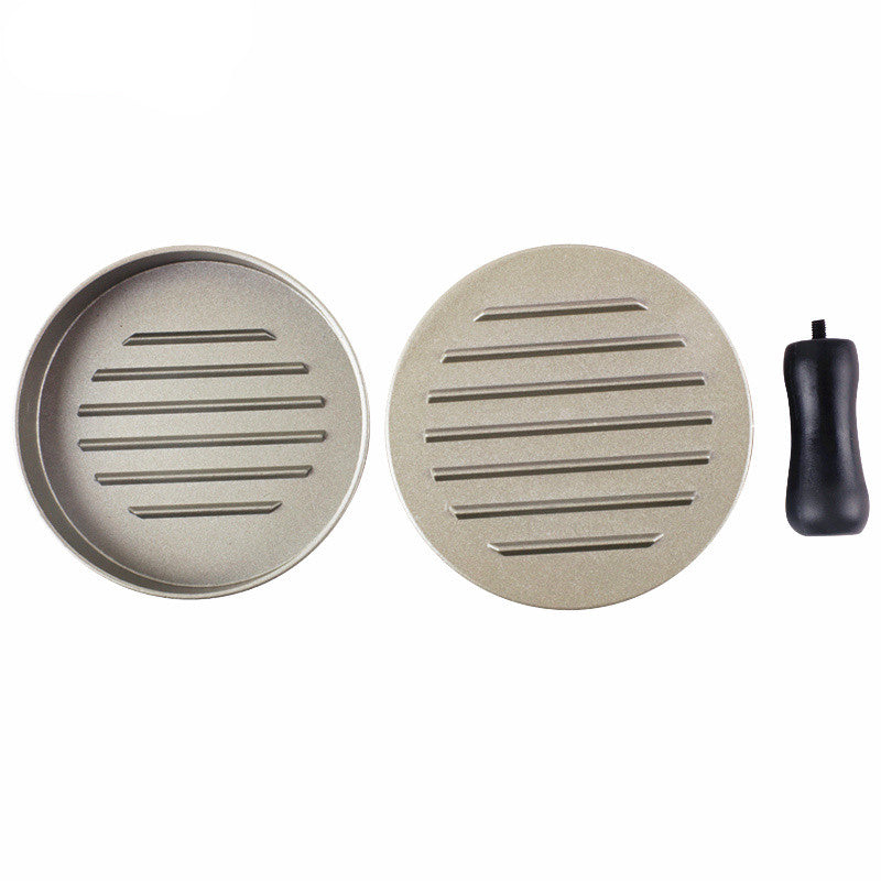 Aluminum Hamburger Patty Maker Press by HitMyNeed