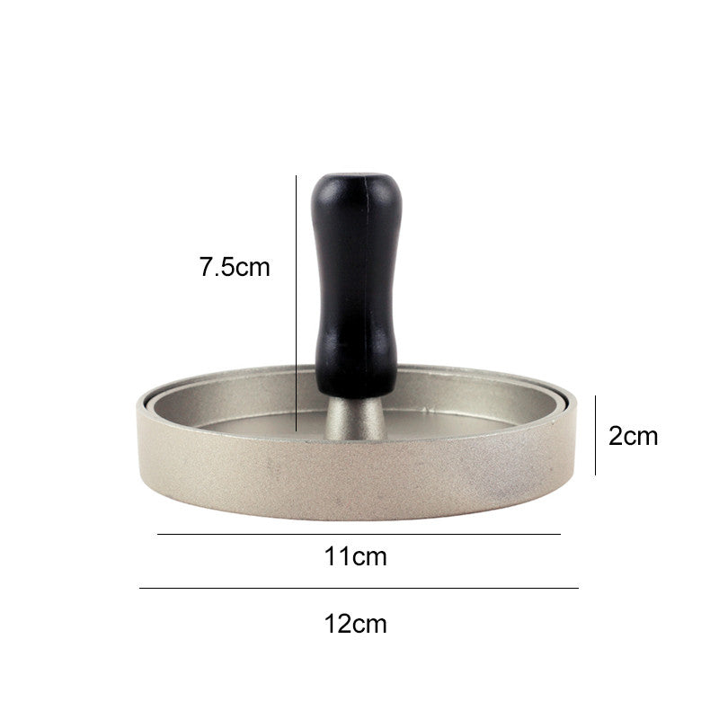 Aluminum Hamburger Patty Maker Press by HitMyNeed