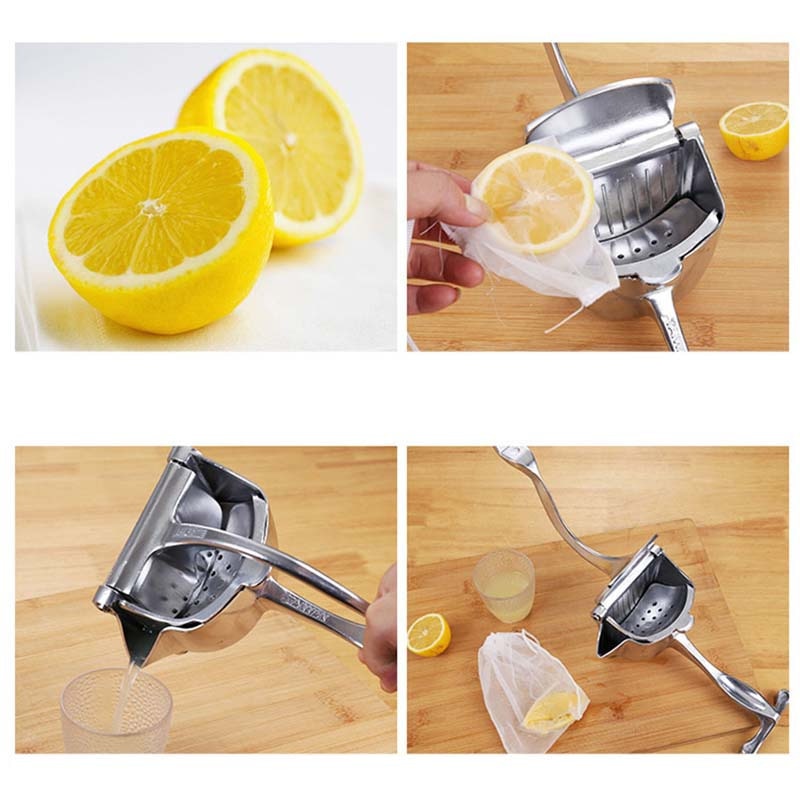 Aluminum Hand Juicer with Side Spout by HitMyNeed