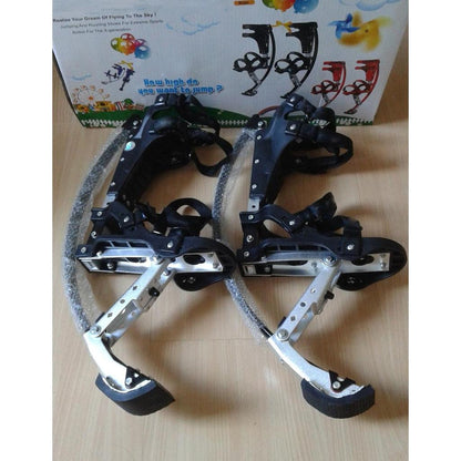 Aluminum Jumping Stilts for Youth (20-40 kg Load) by HitMyNeed