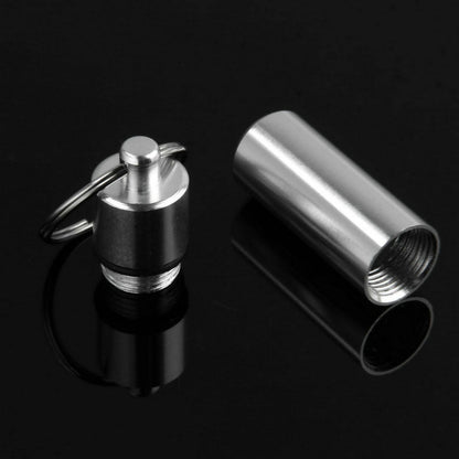 Aluminum Keychain Pill Holder Container by HitMyNeed