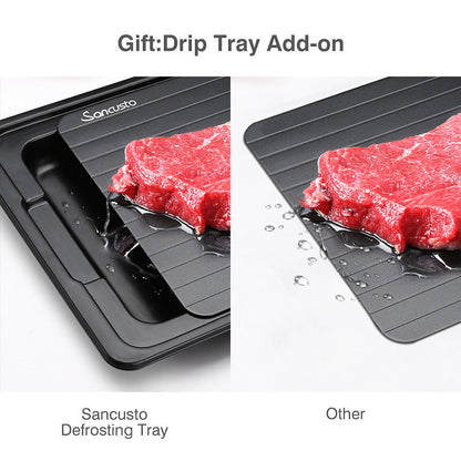 Aluminum Meat Thawing Tray with Drip Board by HitMyNeed