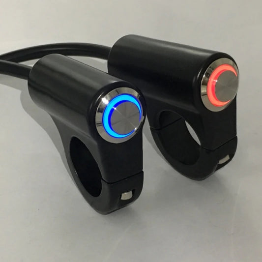 Aluminum Motorcycle Handlebar Headlight & Fog Switch by HitMyNeed