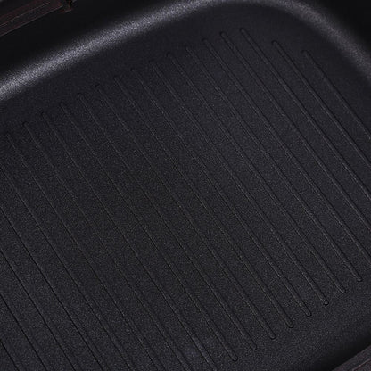 Aluminum Non Stick Double Sided Grill Pan by HitMyNeed