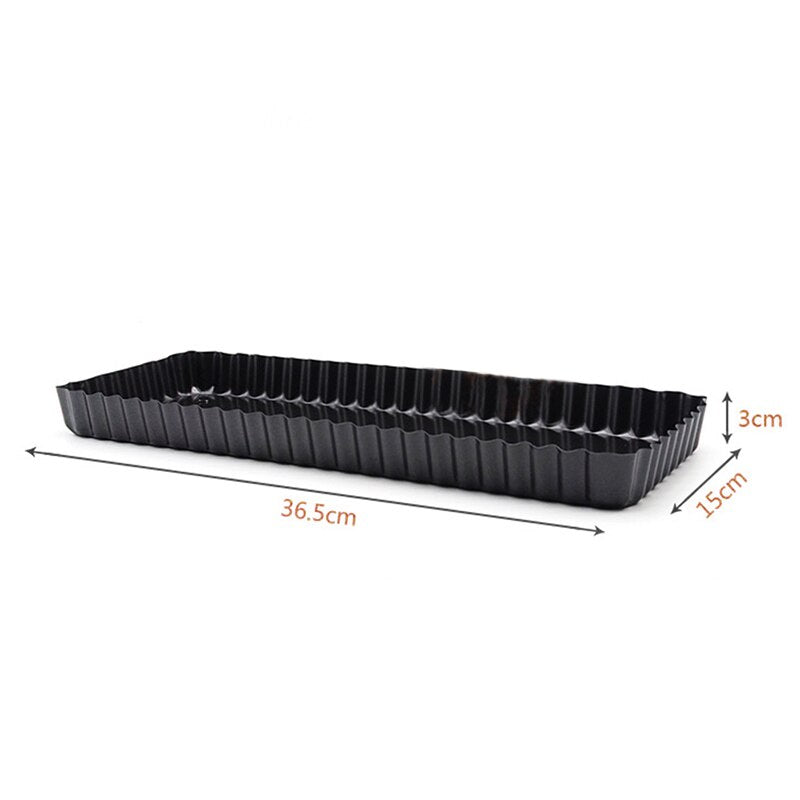 Aluminum Non-Stick Rectangular Tart Pan 36.5cm by HitMyNeed