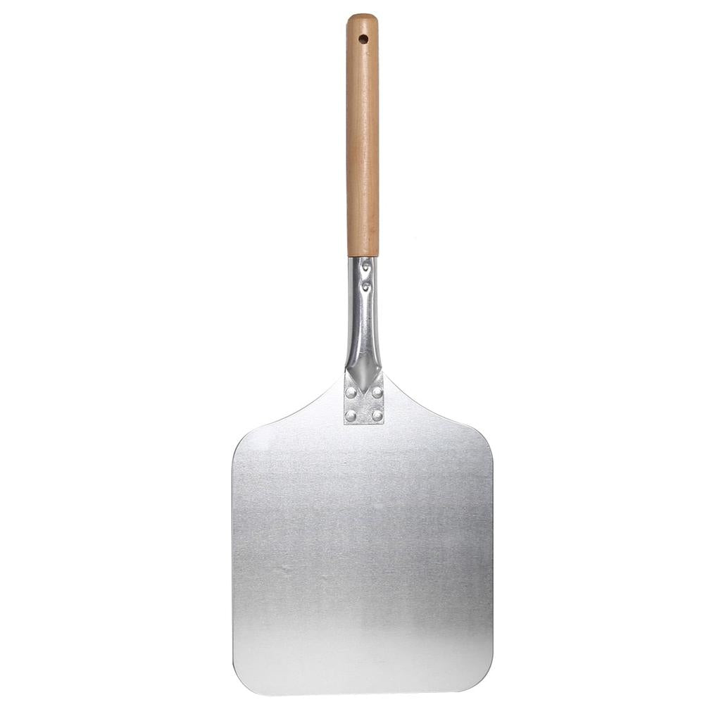 Aluminum Pizza Shovel with Wooden Handle 58cm by HitMyNeed