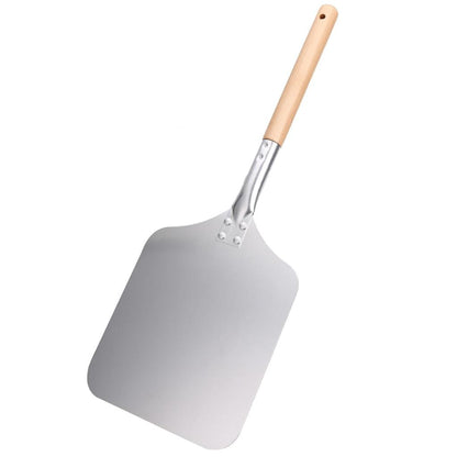 Aluminum Pizza Shovel with Wooden Handle 58cm by HitMyNeed