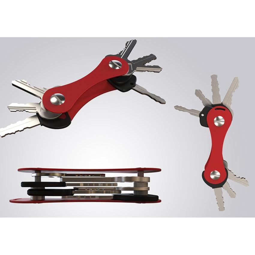 Aluminum Smart Key Organizer for 8 Keys by HitMyNeed