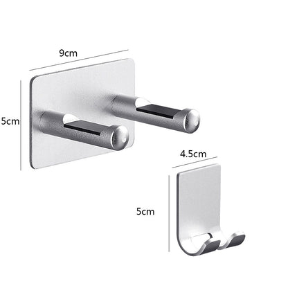 Aluminum Wall Mounted Hairdryer Holder by HitMyNeed