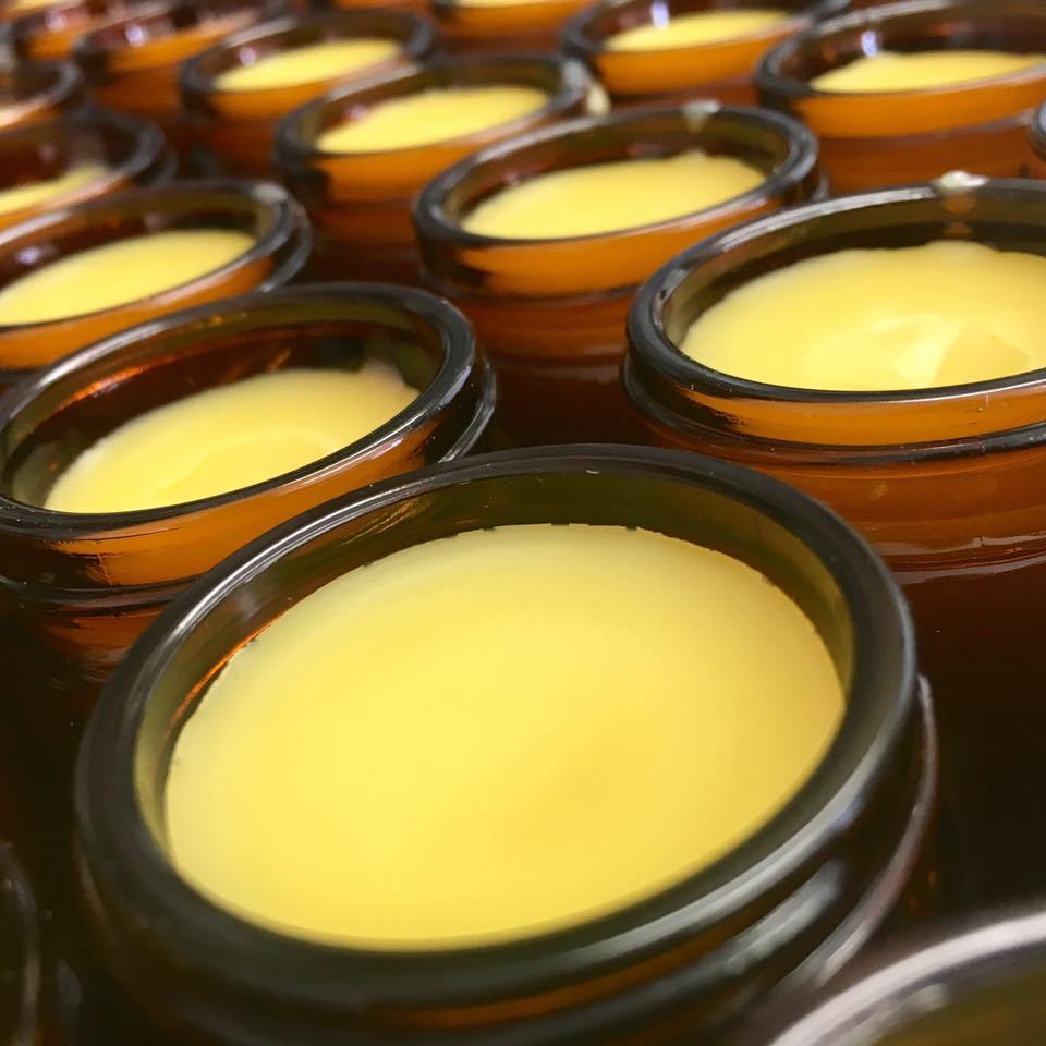 Amber Glass Candle Jars with Lids, 100ml (6 Pack) by HitMyNeed