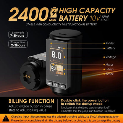 Ambition Soldier270 Wireless Tattoo Pen Machine by HitMyNeed