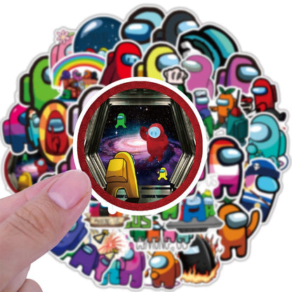 Among Us Vinyl Stickers Pack (50 Pieces) by HitMyNeed