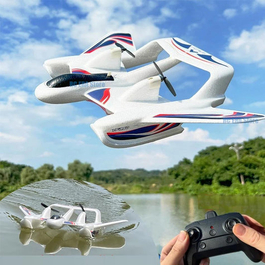 Amphibious Gyro-Stabilized RC Foam Glider Plane 2.4GHz by HitMyNeed