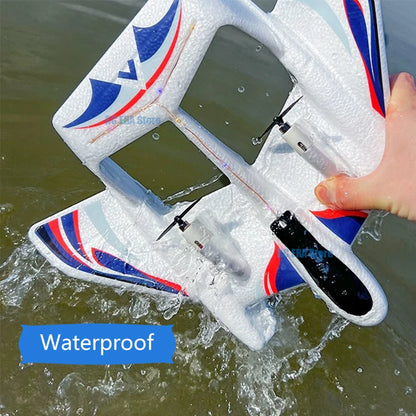 Amphibious Gyro-Stabilized RC Foam Glider Plane 2.4GHz by HitMyNeed