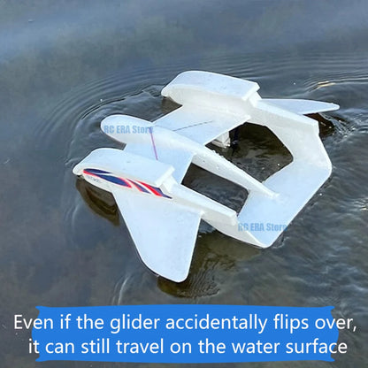 Amphibious Gyro-Stabilized RC Foam Glider Plane 2.4GHz by HitMyNeed