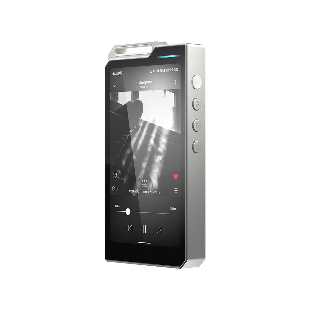 Android 12 HiFi Music Player with DSD256 & MQA 16x white by HitMyNeed