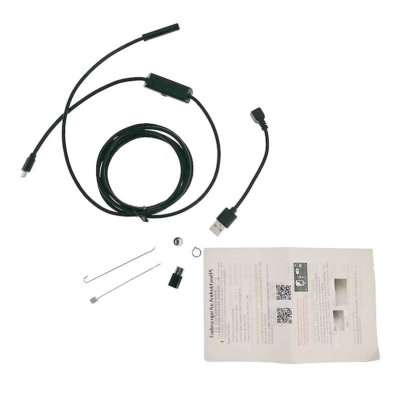 Android 3‑in‑1 USB Borescope Inspection Camera 5m by HitMyNeed