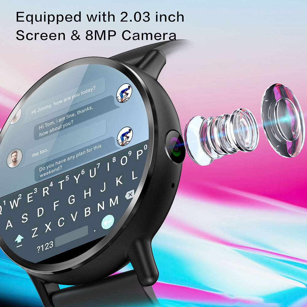 Android 7.1 Camera Smartwatch with 4G & GPS by HitMyNeed