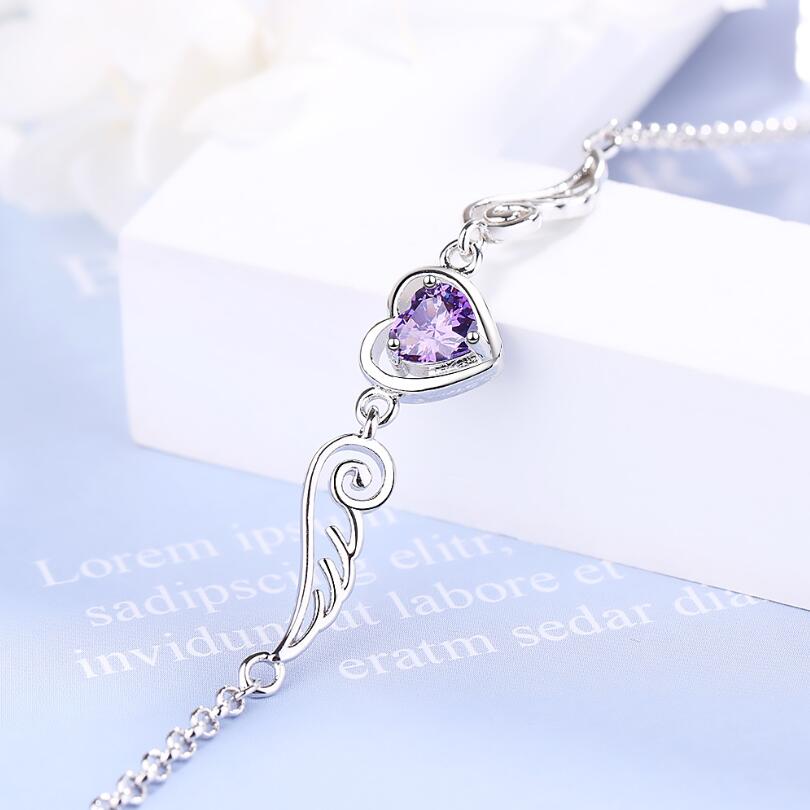 Angel Wing Cubic Zirconia Bracelet for Women by HitMyNeed