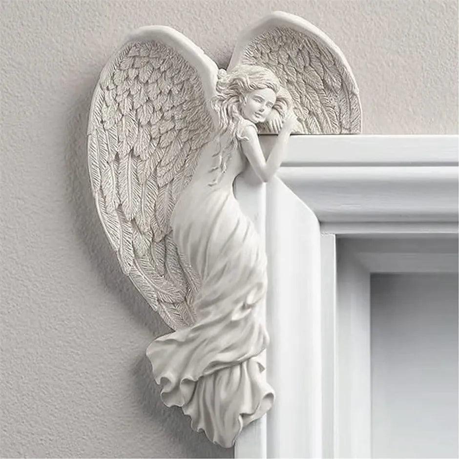 Angel Wings Resin Door & Garden Ornament by HitMyNeed