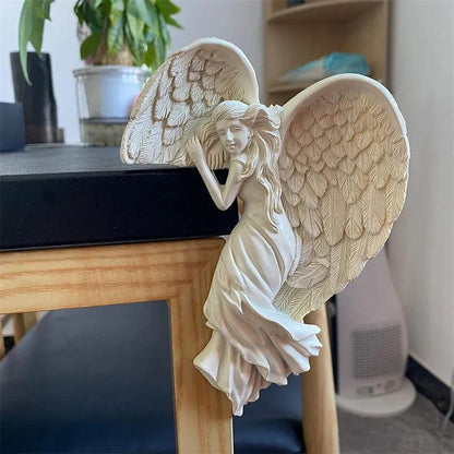 Angel Wings Resin Door & Garden Ornament by HitMyNeed