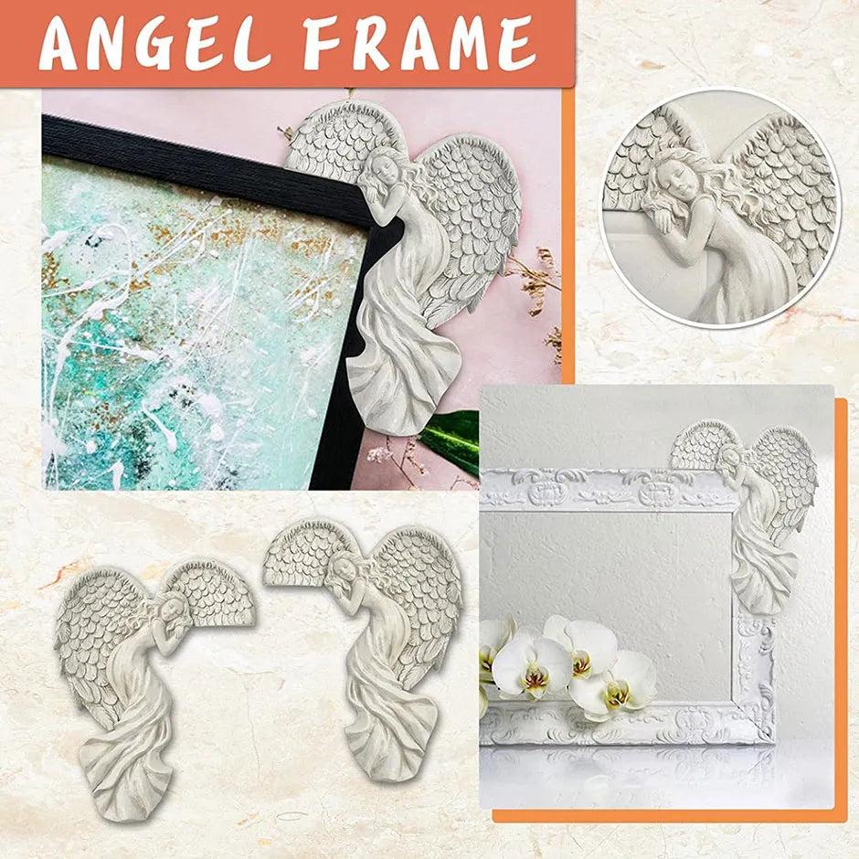 Angel Wings Resin Door & Garden Ornament by HitMyNeed