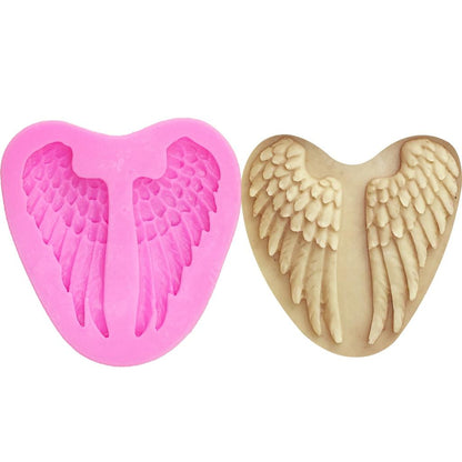 Angel Wings Silicone Mold for Cake Decorating by HitMyNeed