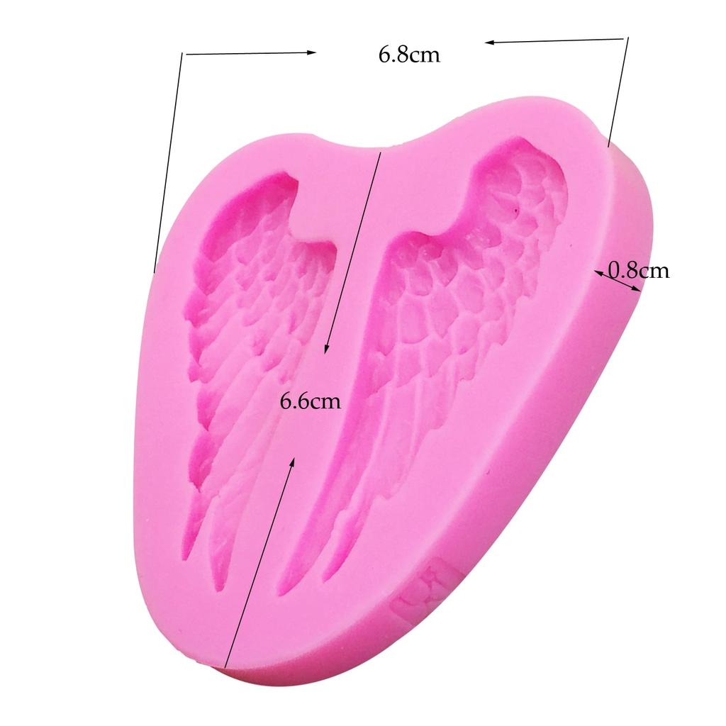 Angel Wings Silicone Mold for Cake Decorating by HitMyNeed