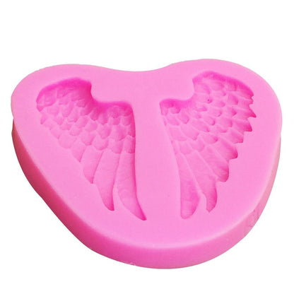 Angel Wings Silicone Mold for Cake Decorating by HitMyNeed