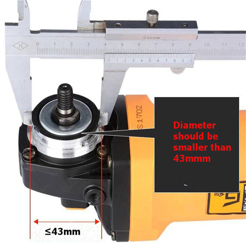 Angle Grinder Chainsaw Bracket Attachment 100-150mm by HitMyNeed