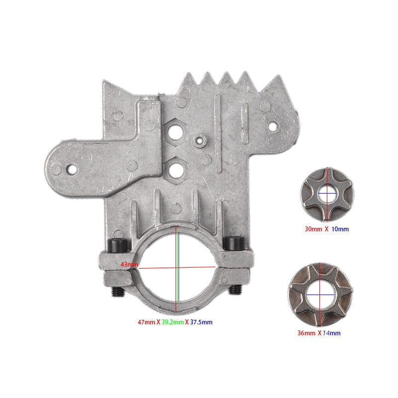 Angle Grinder Chainsaw Bracket Attachment 100-150mm by HitMyNeed