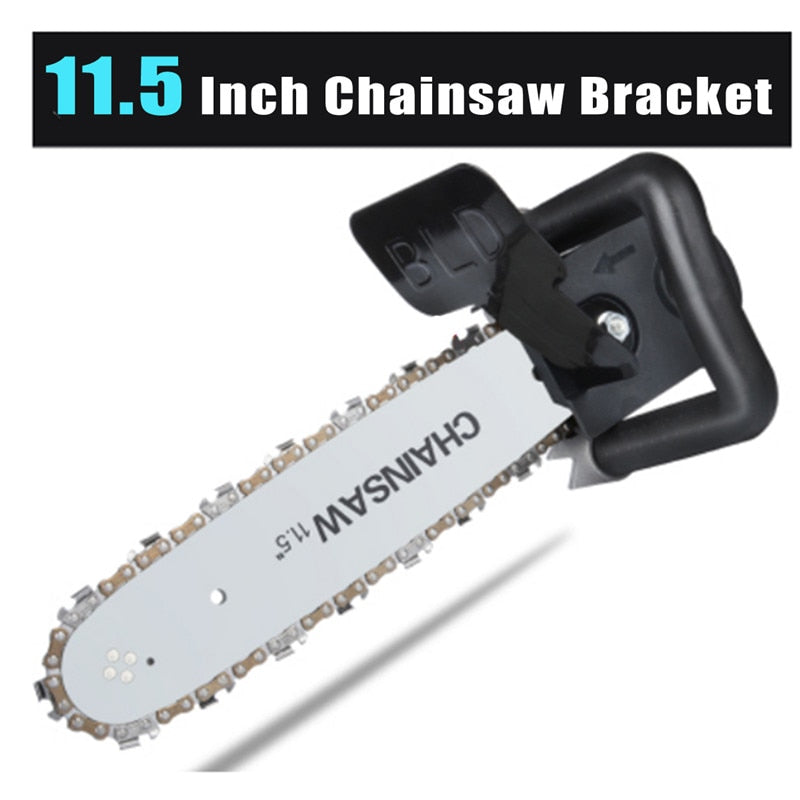 Angle Grinder Chainsaw Bracket Attachment 100-150mm by HitMyNeed