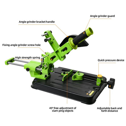 Angle Grinder Stand Holder for Precise DIY Cutting by HitMyNeed