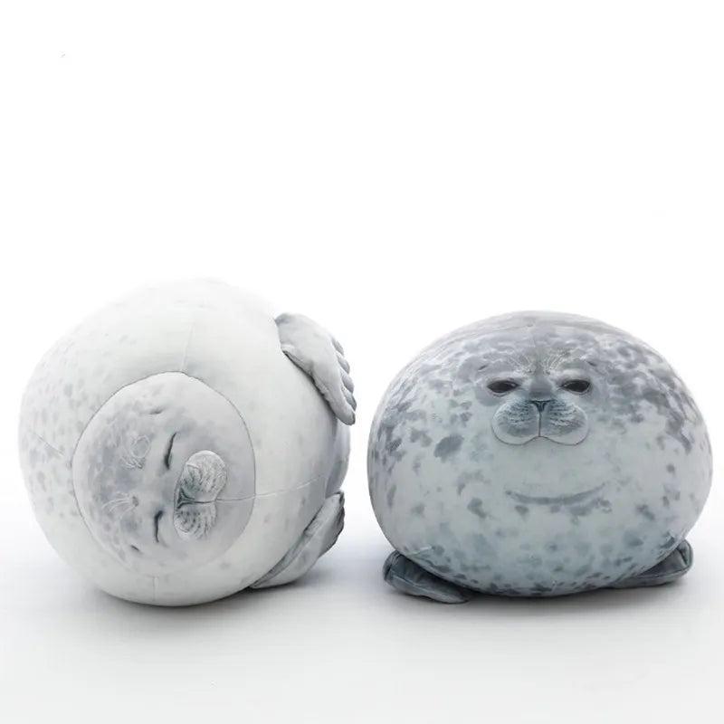 Angry Blob Seal Plush Pillow Toy by HitMyNeed