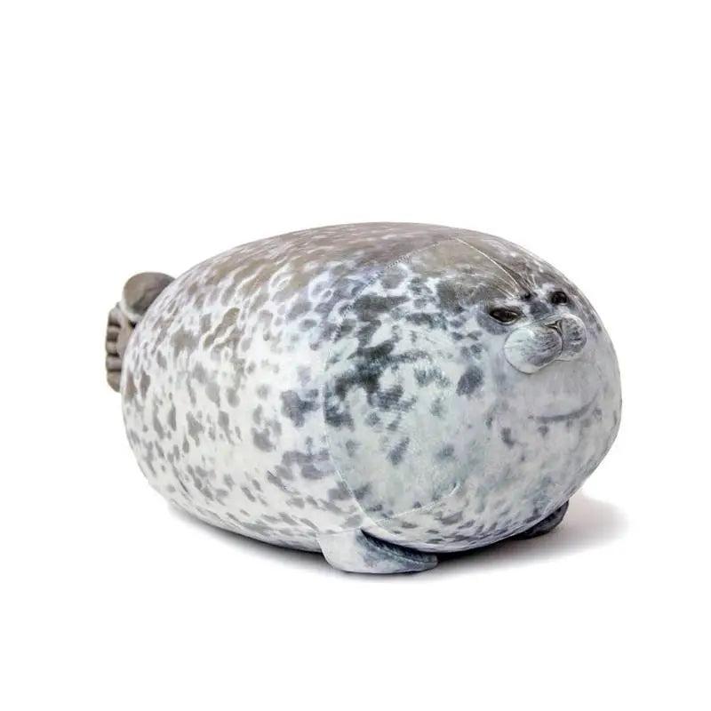 Angry Blob Seal Plush Pillow Toy by HitMyNeed