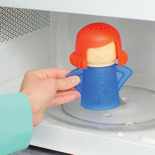 Angry Mama Microwave Steam Cleaner by HitMyNeed