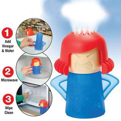 Angry Mama Microwave Steam Cleaner by HitMyNeed