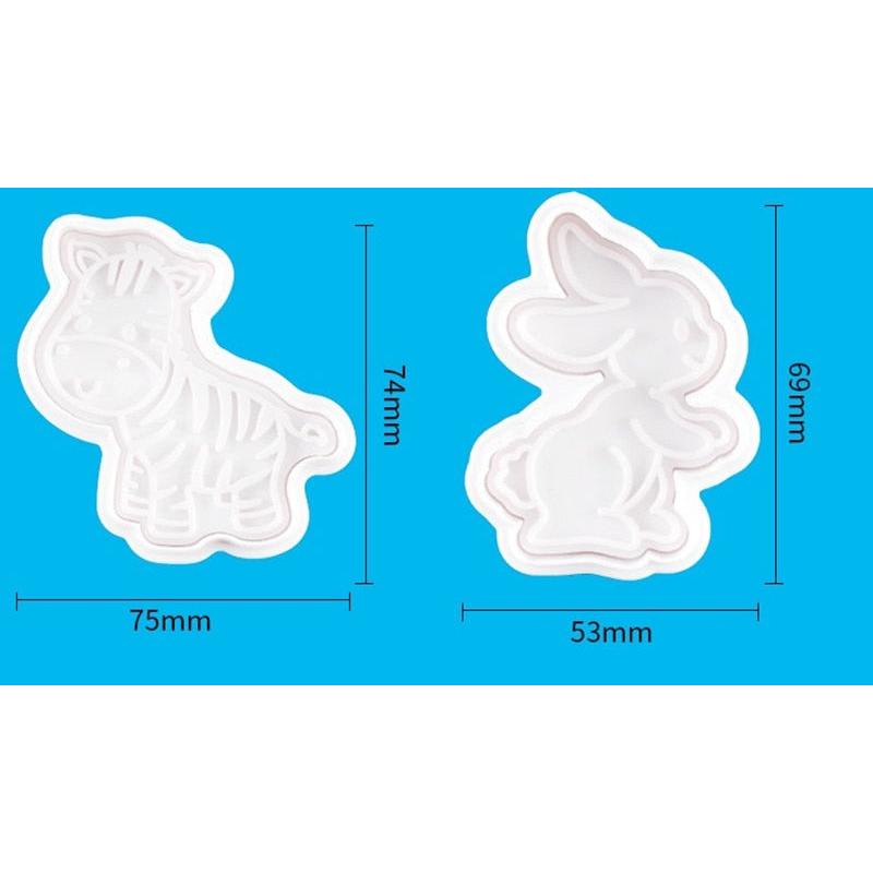 Animal Cookie Cutter Set - 4 Cute Shapes by HitMyNeed