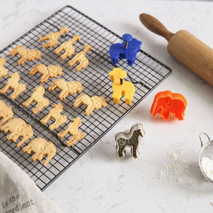 Animal Cookie Cutters Mold Set, 4pcs by HitMyNeed