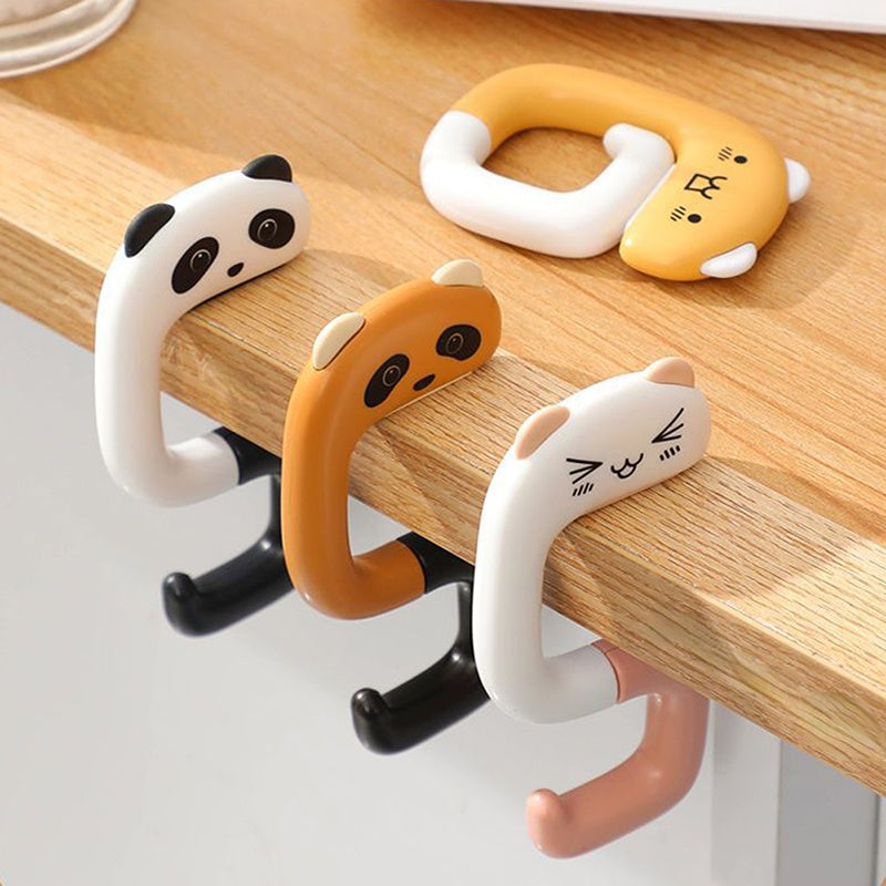 Animal Design Foldable Handbag Hook for Table by HitMyNeed