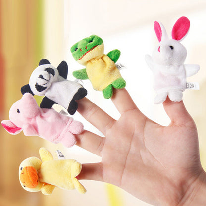 Animal Finger Puppets Educational Toy Set (10pcs) by HitMyNeed