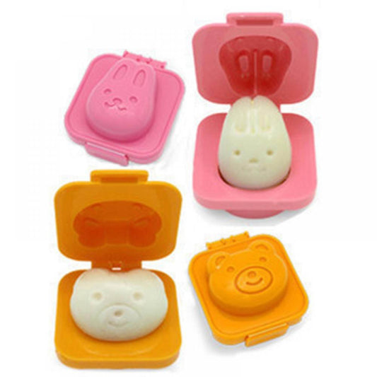 Animal-Shaped Boiled Egg Mold Set (6-Piece) by HitMyNeed