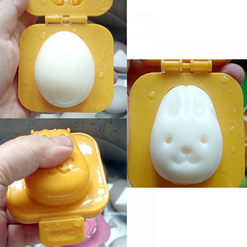 Animal-Shaped Boiled Egg Mold Set (6-Piece) by HitMyNeed